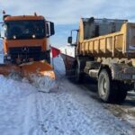 وصف الصورة بالإنجليزية: الصورة التقطت في إقليم ميدلت خلال تساقط الثلوج