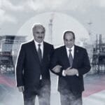 صورة لخريطة شرق المتوسط.