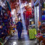 صورة لمنتجات صناعة تقليدية مغربية