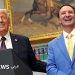 صورة لغرينلاند، الجزيرة القطبية الضخمة التي تتمتع بحكم شبه ذاتي ضمن مملكة الدنمارك.