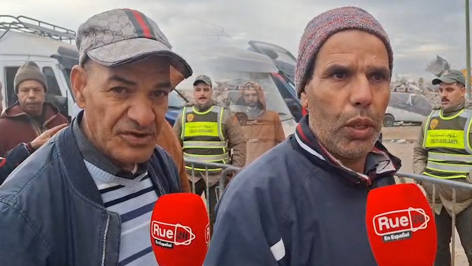 صورة للفيديو الذي يظهر الحادثة من زاوية الجيران.