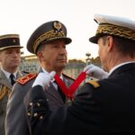 صورة للجنة العسكرية المغربية-الفرنسية المشتركة خلال اجتماعها في باريس.