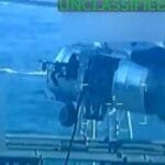 صورة لفيديو يظهر عملية عسكرية لقوات أمريكية تقتحم وتسيطر على ناقلة نفط قبالة سواحل فنزويلا.