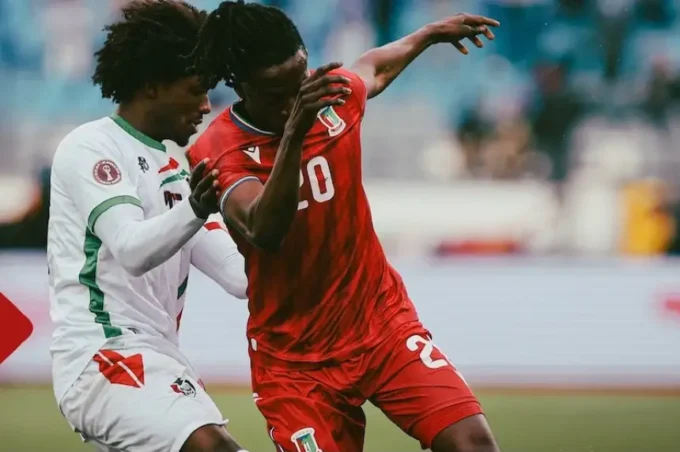 صورة للمنتخب السوداني يهزم غينيا الاستوائية في كأس إفريقيا للأمم 2025.