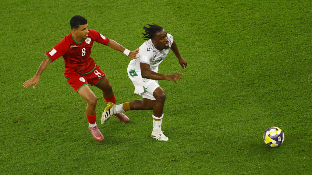 ** لقطات من مباراة كأس العرب بين المغرب وسعودية.