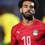 صورة محمد صلاح ي慶بلكر في كأس إفريقيا.