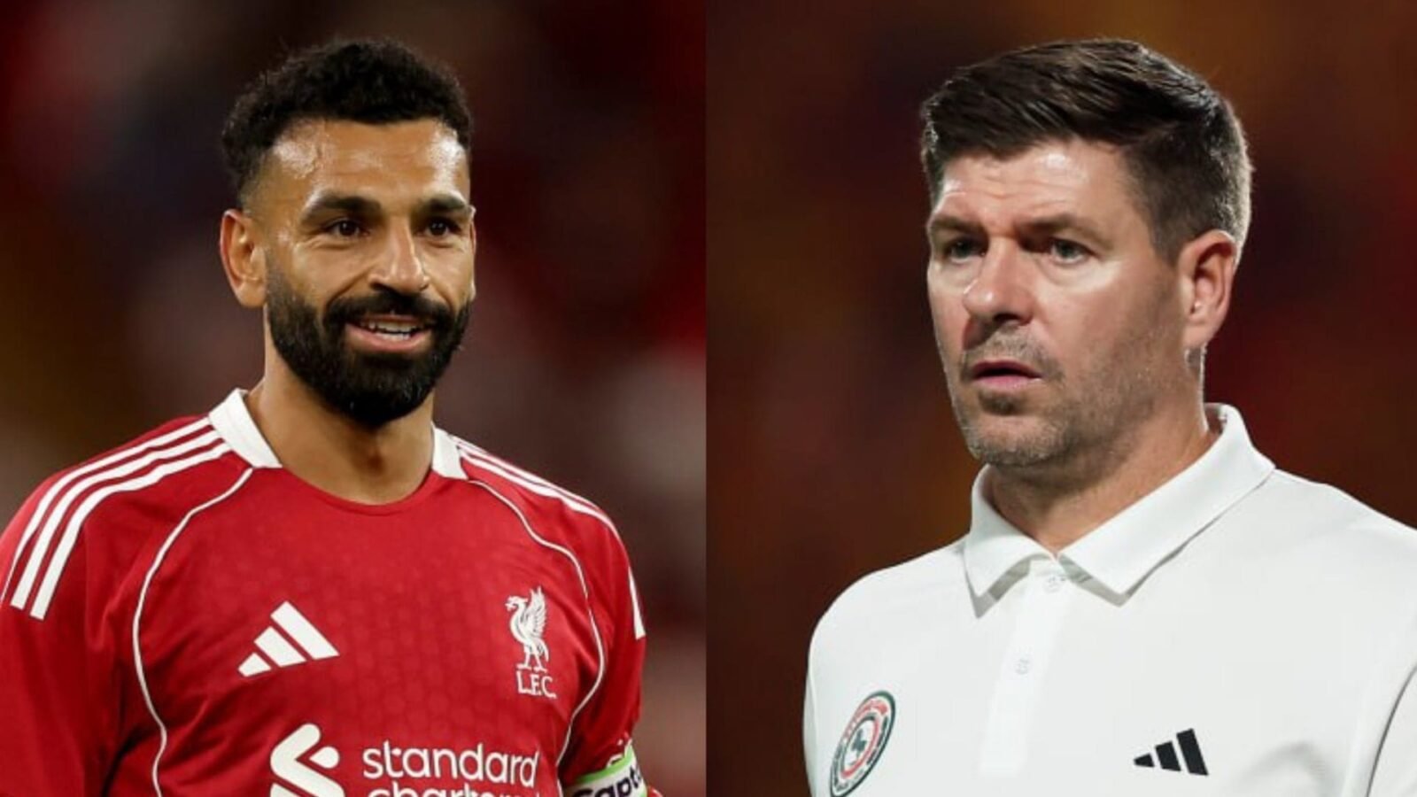 صورة للاعب محمد صلاح مع نادي ليفربول.