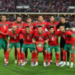 منتخب المغرب يلعب ضد جزر القمر في كأس أمم أفريقيا.
