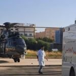 انتقال سيدة في حالة صحية حرجة إلى المستشفى.