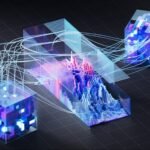 A person working on a computer with a concerned expression.