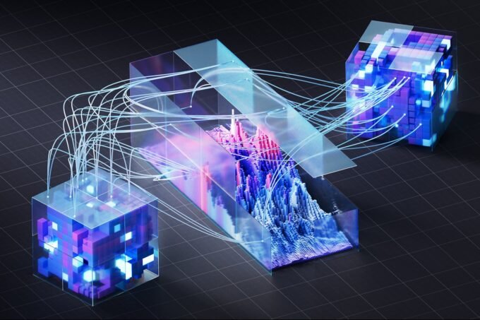 A person working on a computer with a concerned expression.