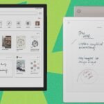 A person writing on a reMarkable Paper Pro digital notebook with a stylus, showcasing its paper-like screen.