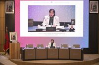 Image d'un groupe d'élèves dans une classe d'école