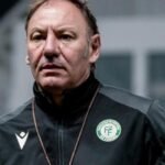 Les joueurs de l'équipe nationale des Comores en action.