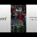 L'équipe nationale marocaine célébrant son sacre en Coupe arabe 2025.