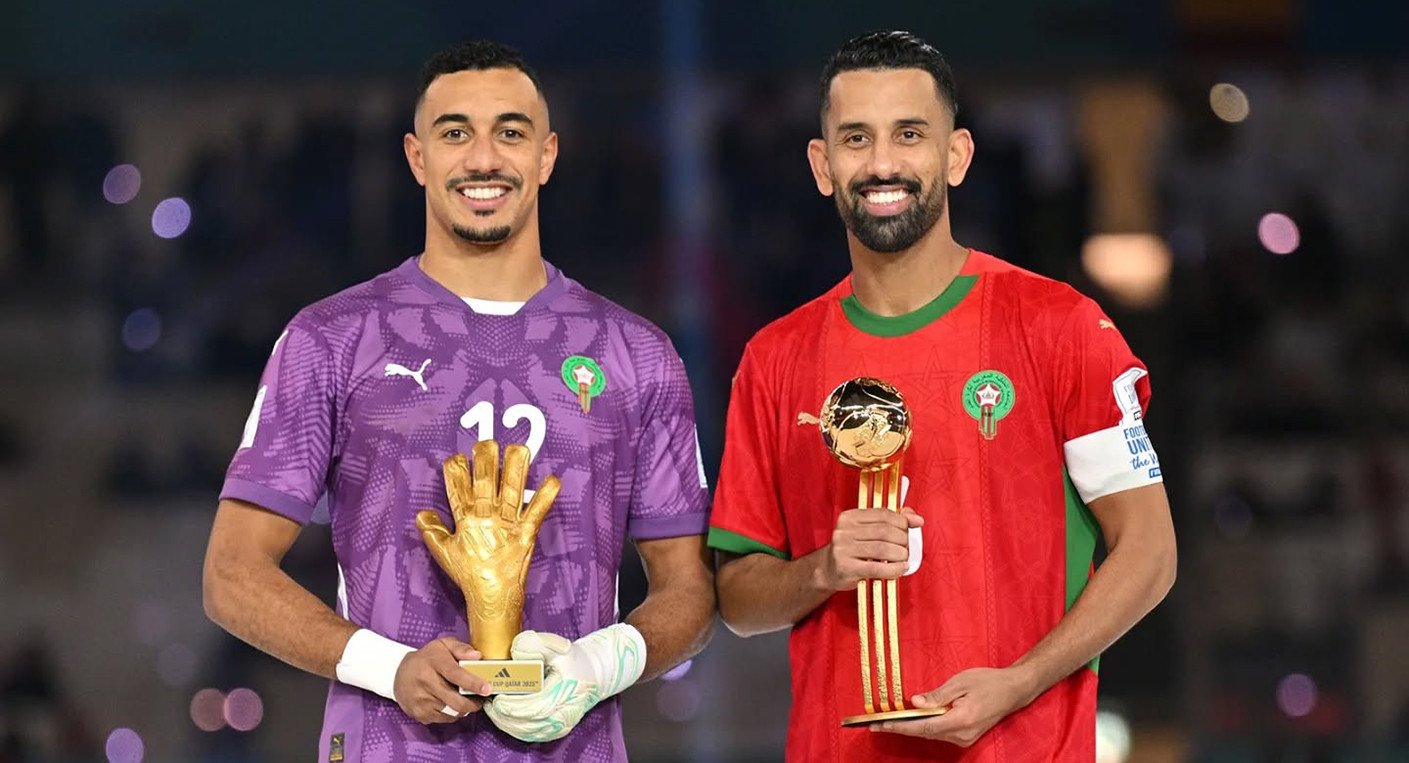 Coupe arabe 2025 : les Marocains dominent les distinctions individuelles 3 Les joueurs marocains célébrant leur victoire en Coupe arabe 2025.