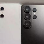 Leaked image showing the prominent camera island design on the back of the Samsung Galaxy S26 Ultra smartphone.