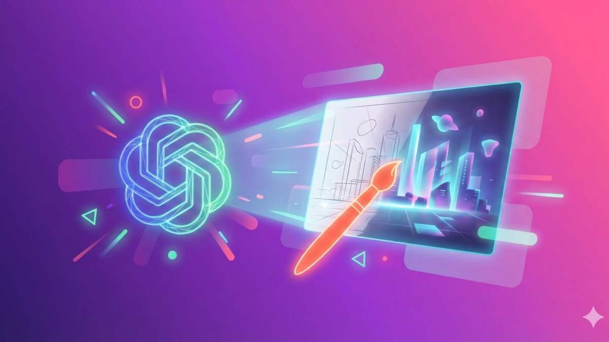 Un utilisateur créant une infographie avec ChatGPT.