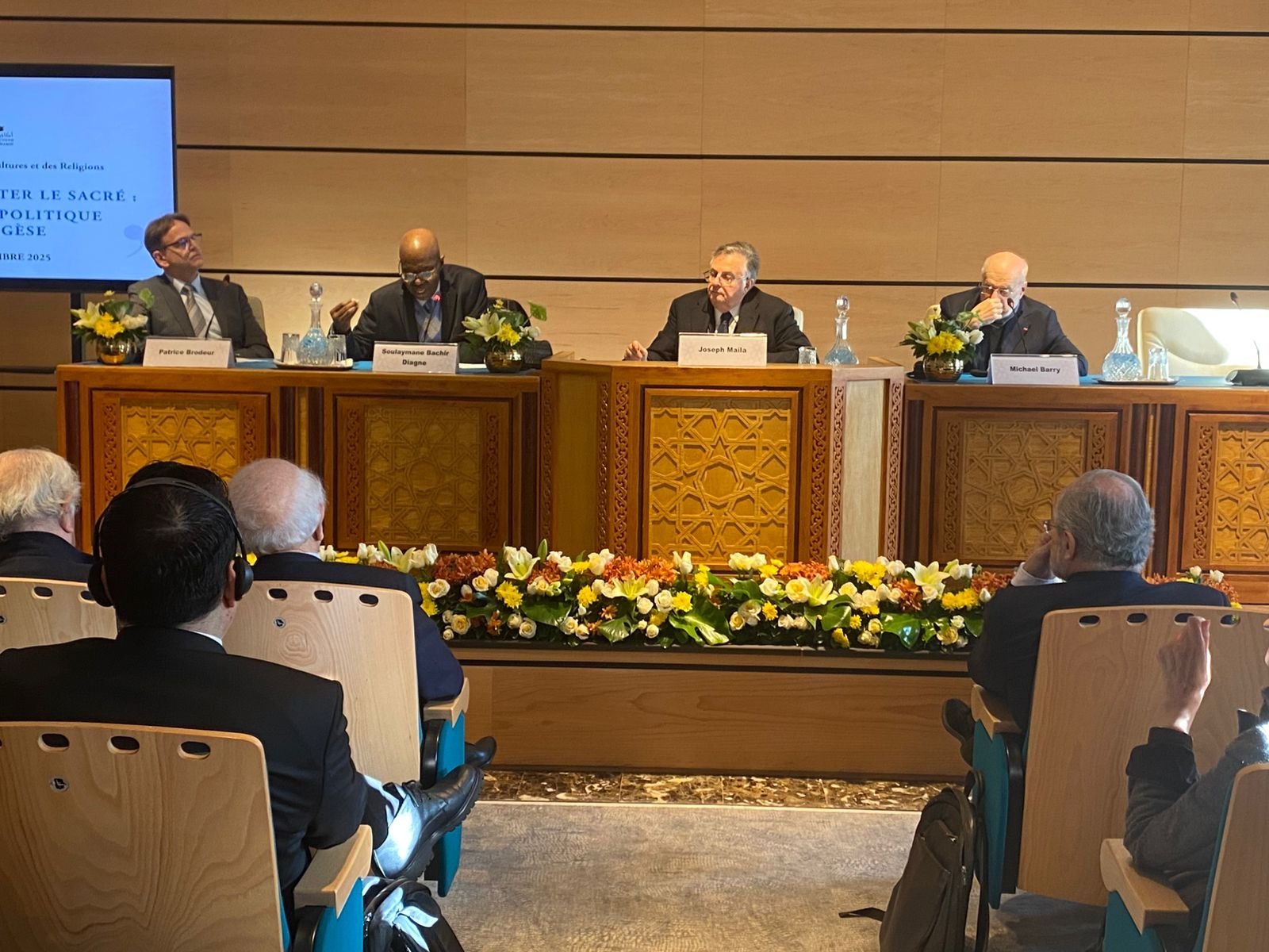 Texte Alt pour l'image : "Colloque sur la géopolitique du sens à Rabat"