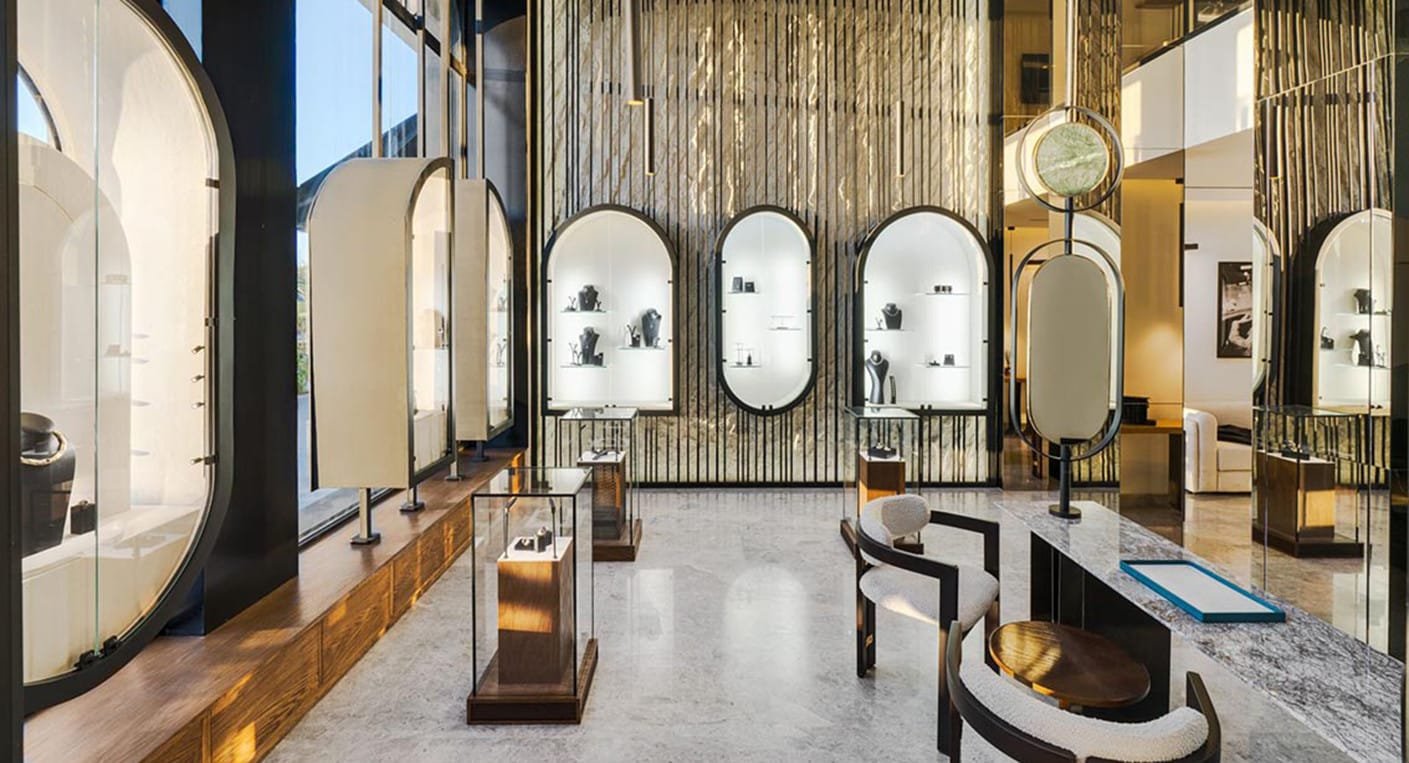 La boutique Botuha, un écrin de luxe qui abrite la Haute Joaillerie marocaine.