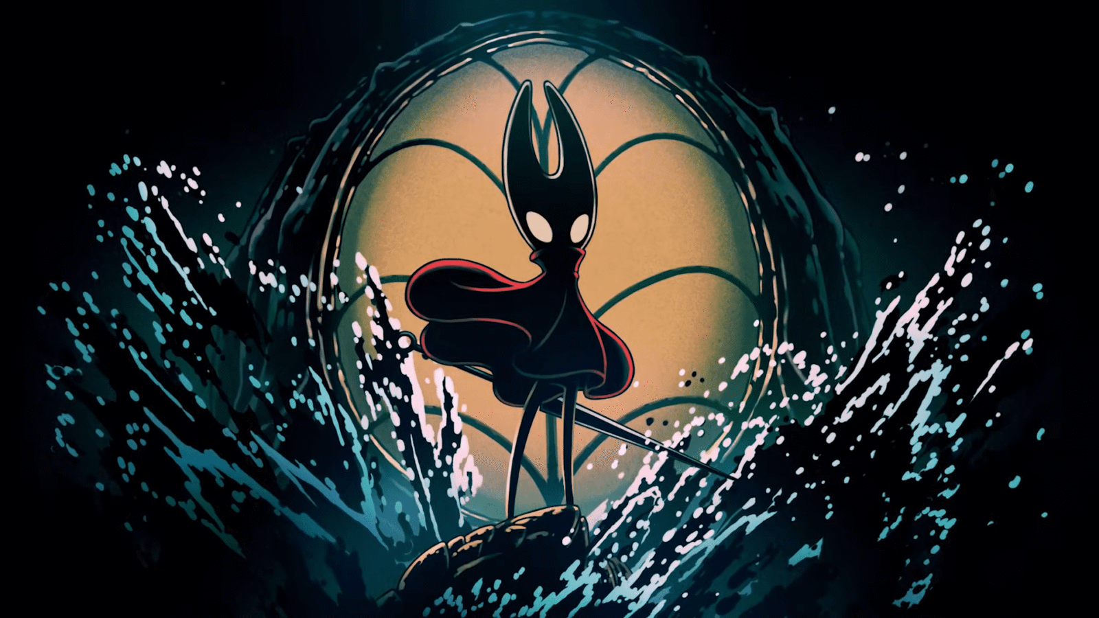 Hollow Knight Silksong characters exploring a new area.