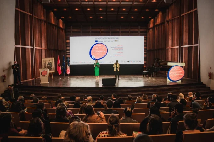 صورة للازدهار الاقتصادي في المغرب.