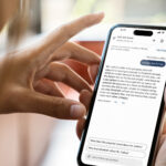 Alt text for the image - Amazon's Kindle app with the AI feature