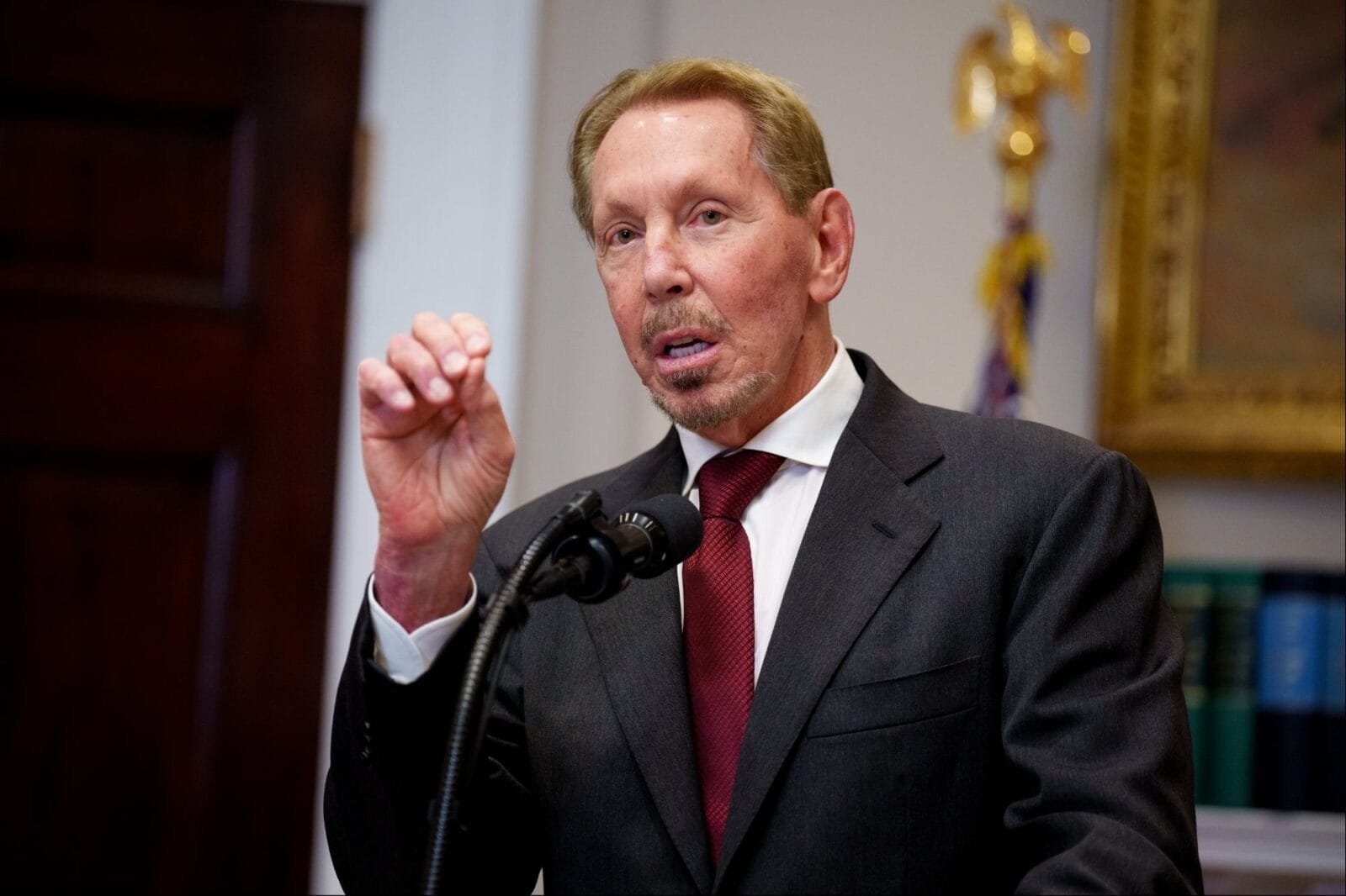 Larry Ellison's Net Worth Dropped