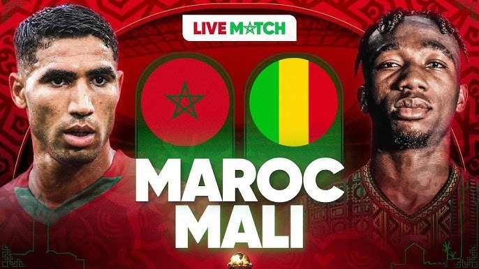 match maroc vs mali aujourd'hui