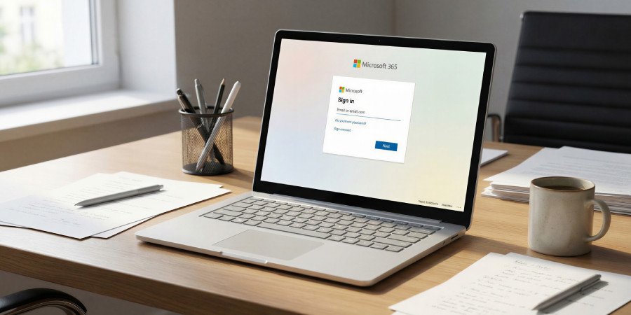 Phishing attack illustration