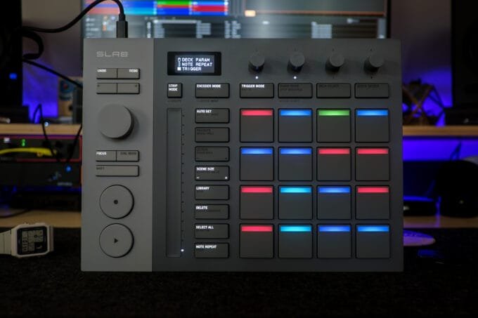 "Slab MIDI controller for Serato Studio"