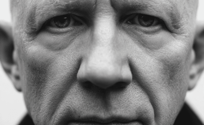 A person meditating in a peaceful environment