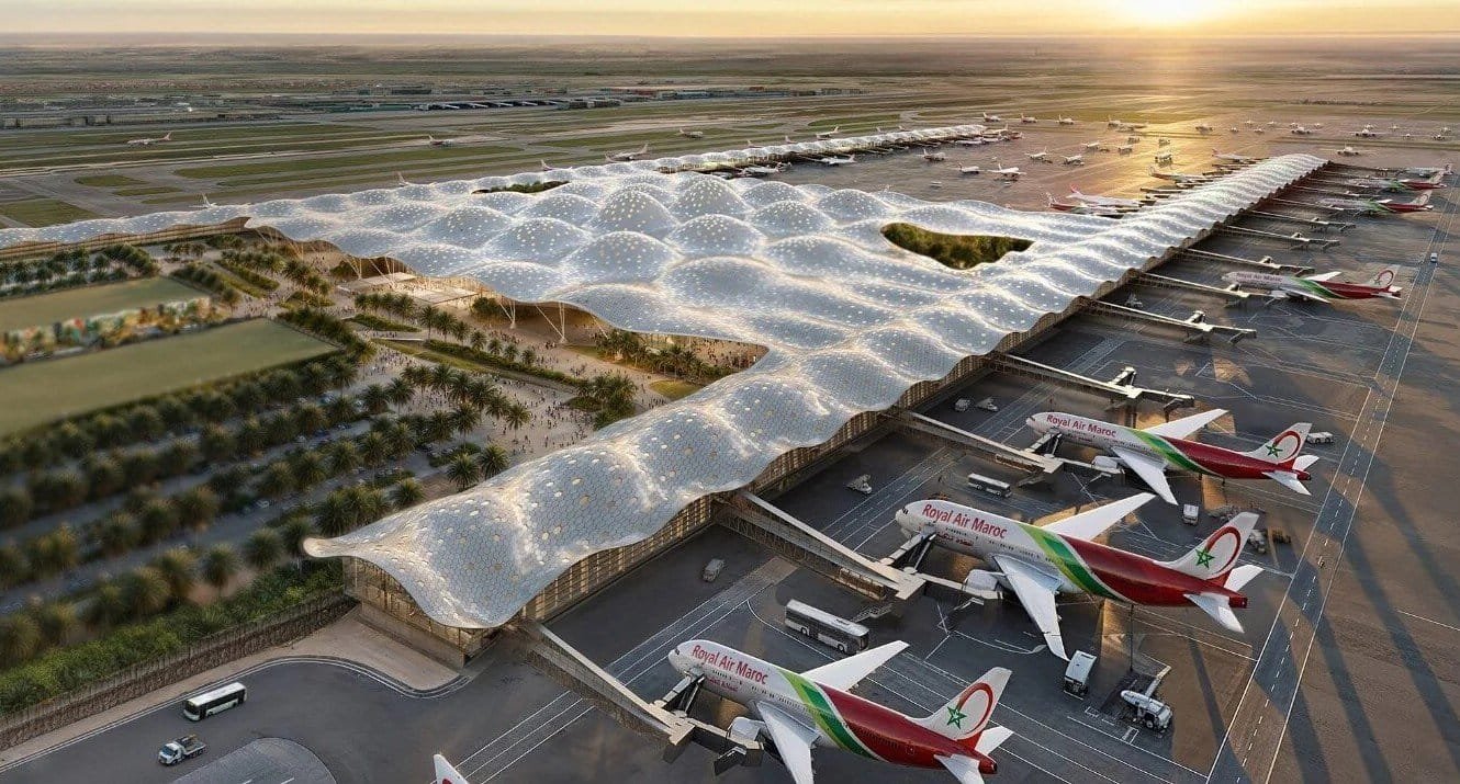 Texte Alt : Modernisation des aéroports marocains