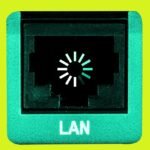 Illustration depicting the concept of net neutrality, with internet traffic flowing freely through a digital network, symbolizing an open internet, against a backdrop of regulatory debate.