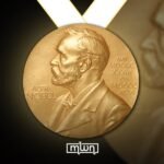 Nobel Peace Prize winners receive their awards.