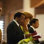 Le président camerounais Paul Biya et le pape Léon XIV.