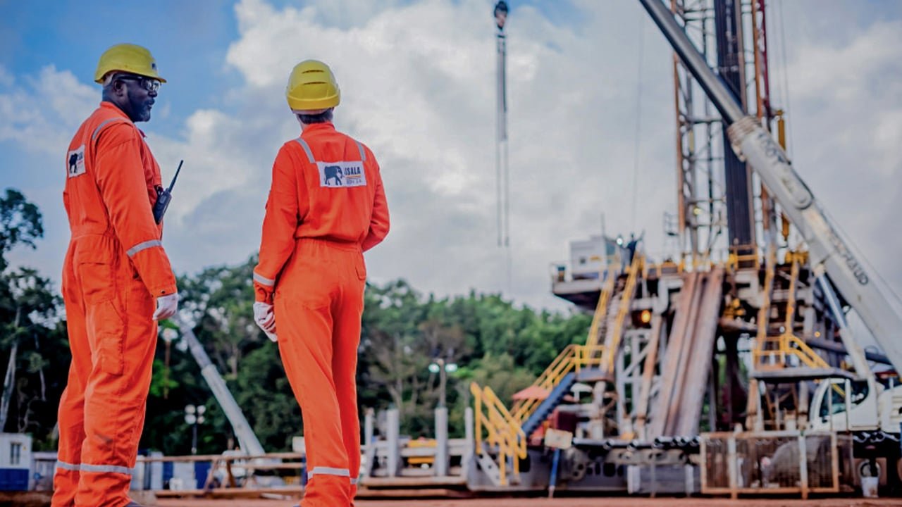 Texte Alt : "Pétrole gabonais en perte de vitesse"