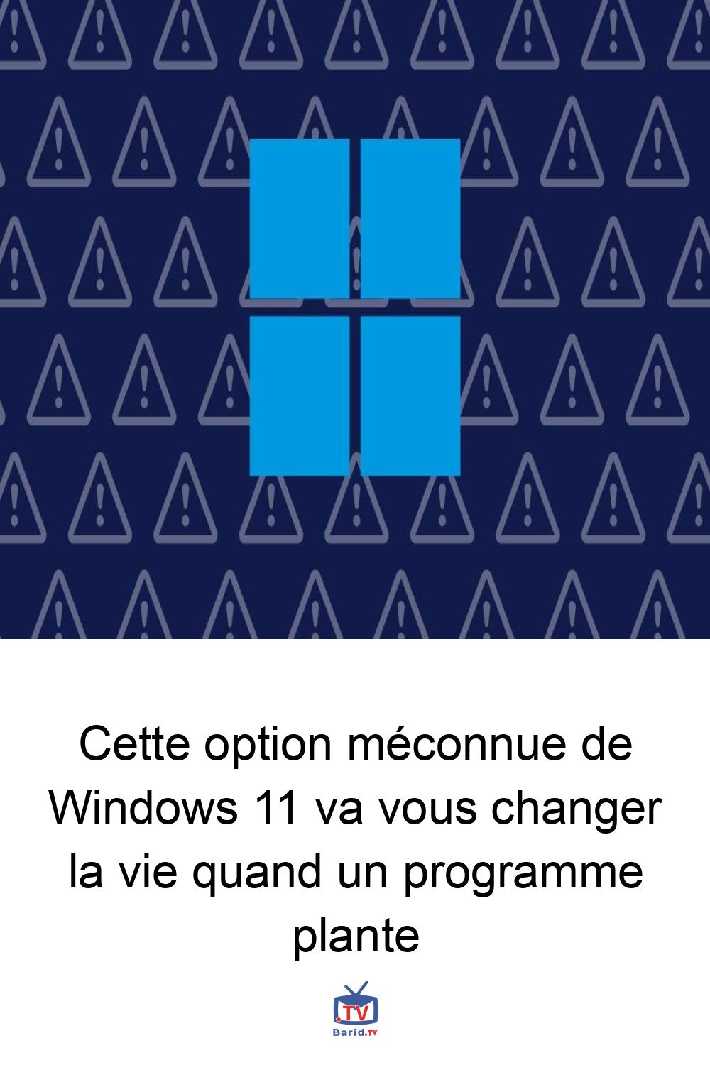 Cette option méconnue de Windows 11 va vous changer la vie quand un programme plante 4 Pinterest Hidden
