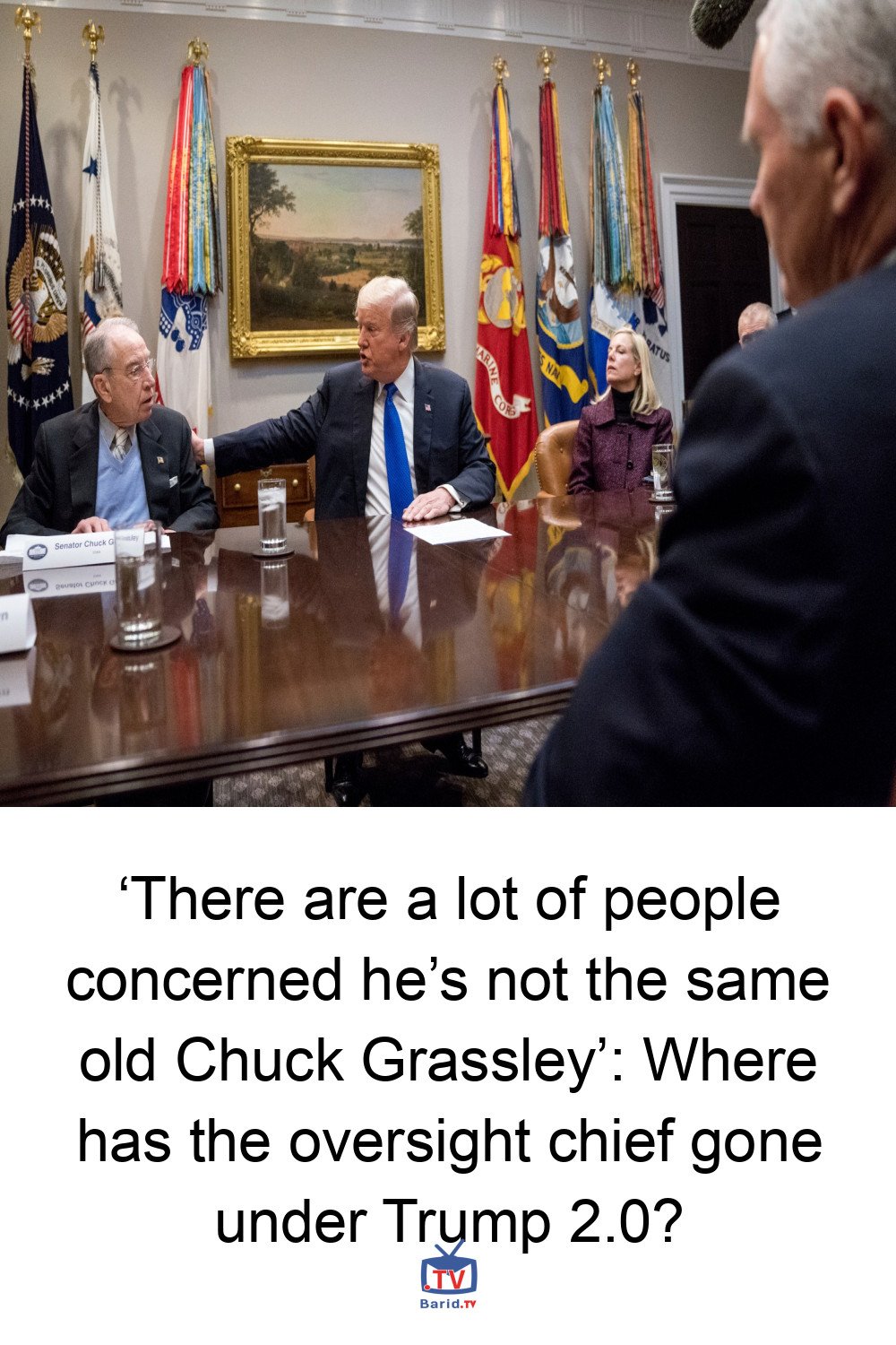 ‘There are a lot of people concerned he’s not the same old Chuck Grassley’: Where has the oversight chief gone under Trump 2.0? 4 Pinterest Hidden