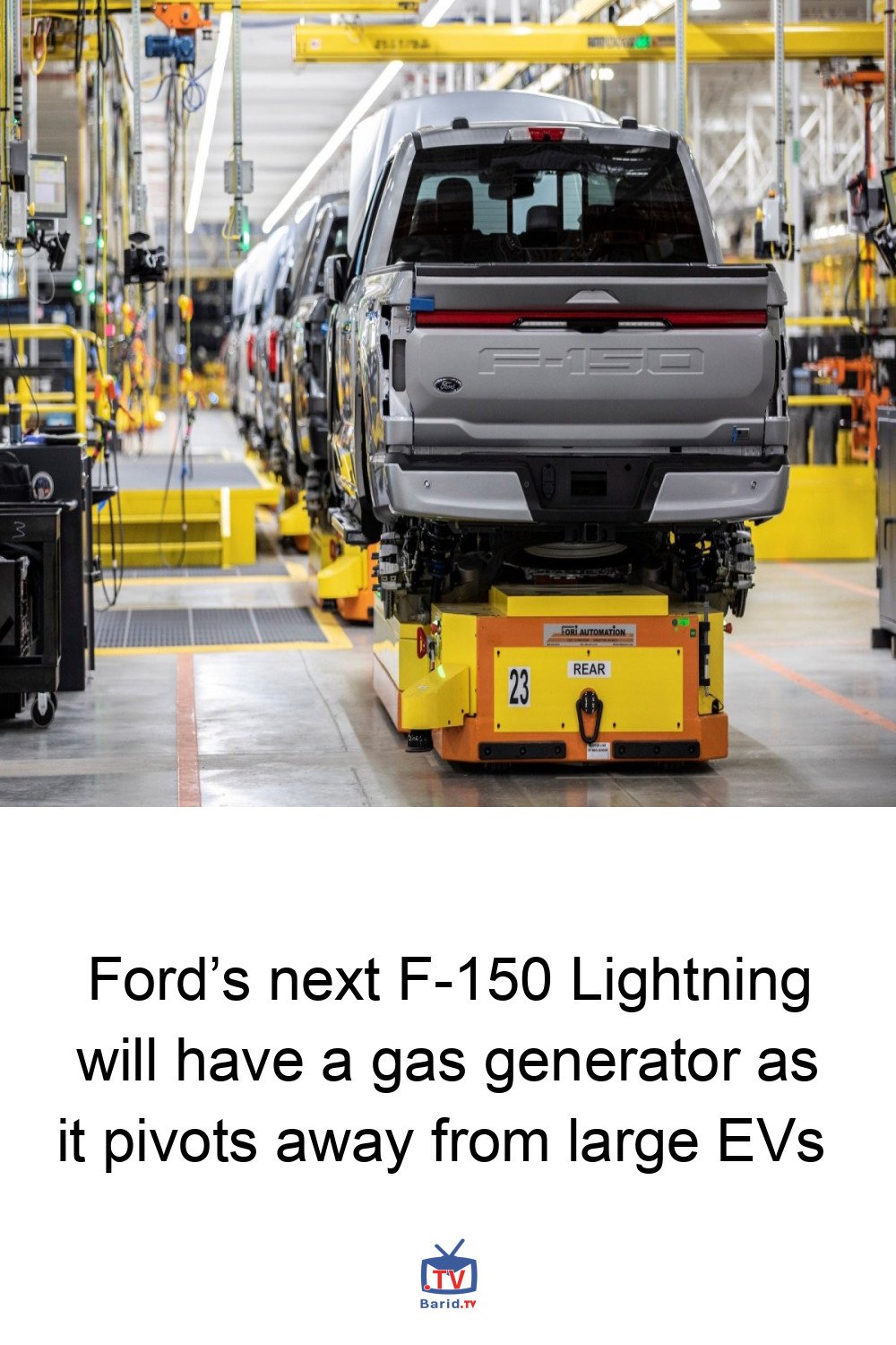 Ford’s next F-150 Lightning will have a gas generator as it pivots away from large EVs 4 Pinterest Hidden