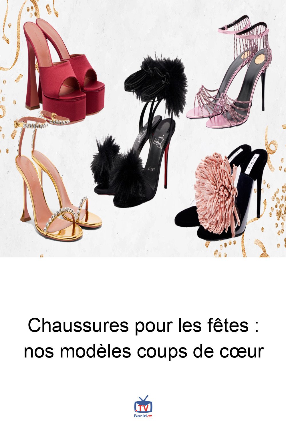 Chaussures pour les fêtes : nos modèles coups de cœur 4 Pinterest Hidden