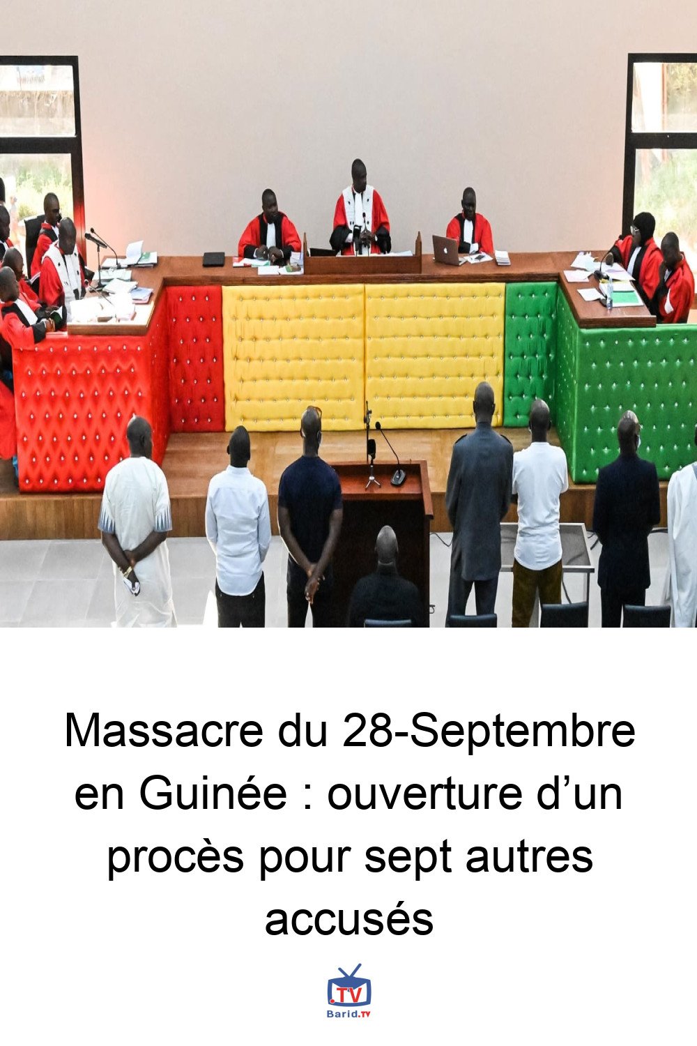 Massacre du 28-Septembre en Guinée : ouverture d’un procès pour sept autres accusés 4 Pinterest Hidden
