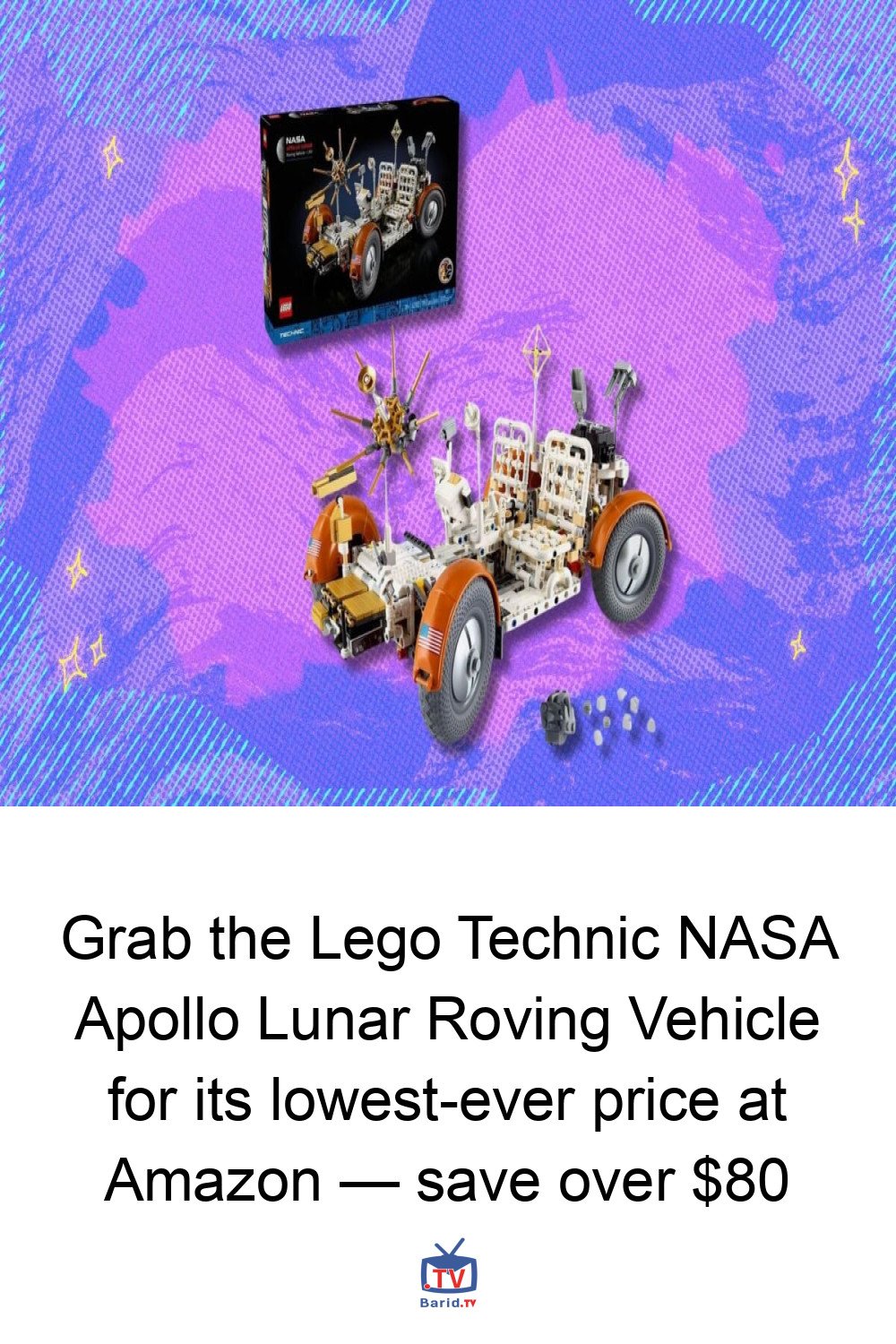 Grab the Lego Technic NASA Apollo Lunar Roving Vehicle for its lowest-ever price at Amazon — save over $80 4 Pinterest Hidden
