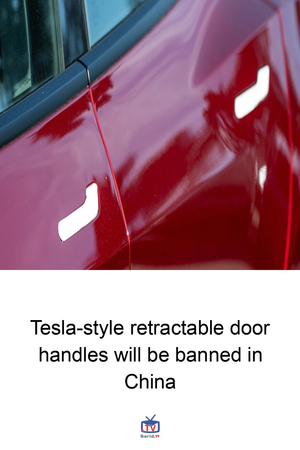 Tesla-style retractable door handles will be banned in China 4 Pinterest Hidden