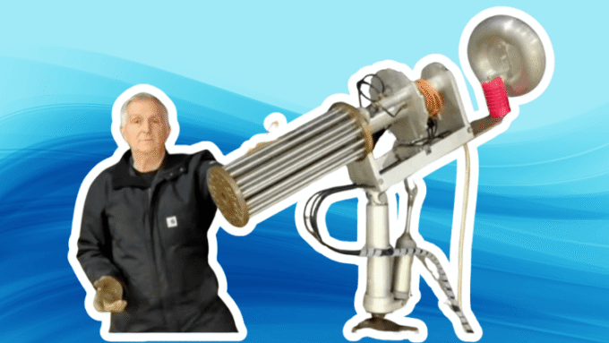 Alt text for the image: "Plasma Cannon and Tesla Towers"