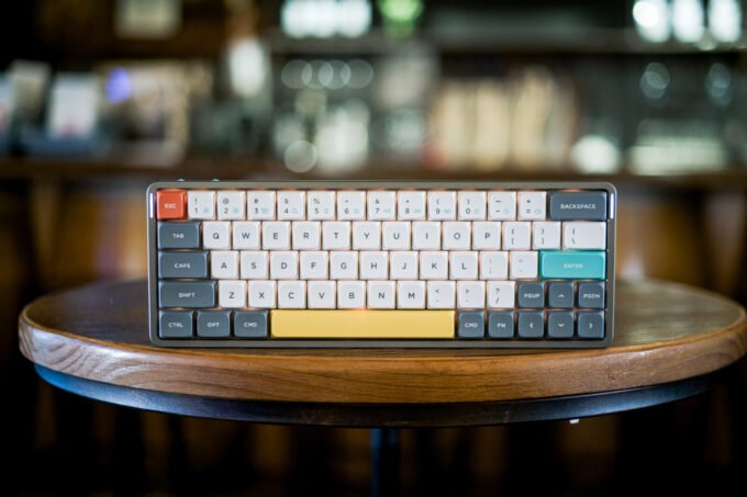 Alt text for the image: "NuPhy Air60 V2 mechanical keyboard"