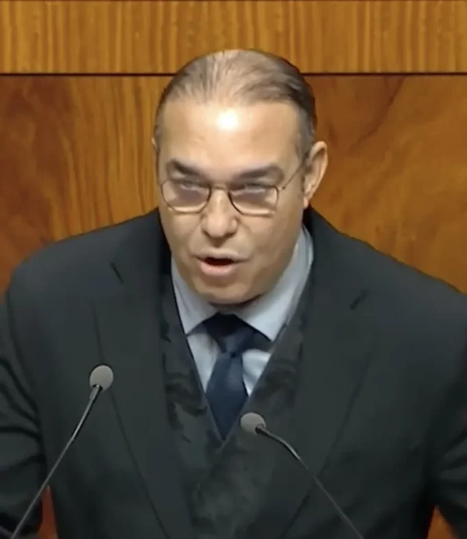 **صورة لشخصيات سياسية في المغرب**