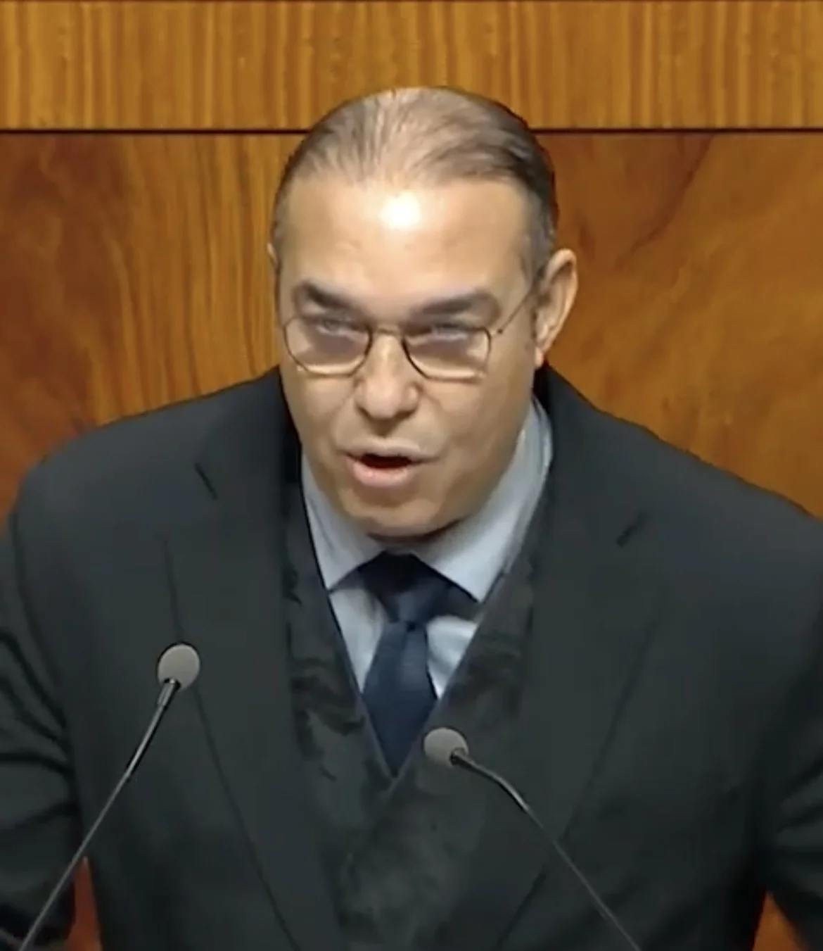 **صورة لشخصيات سياسية في المغرب**