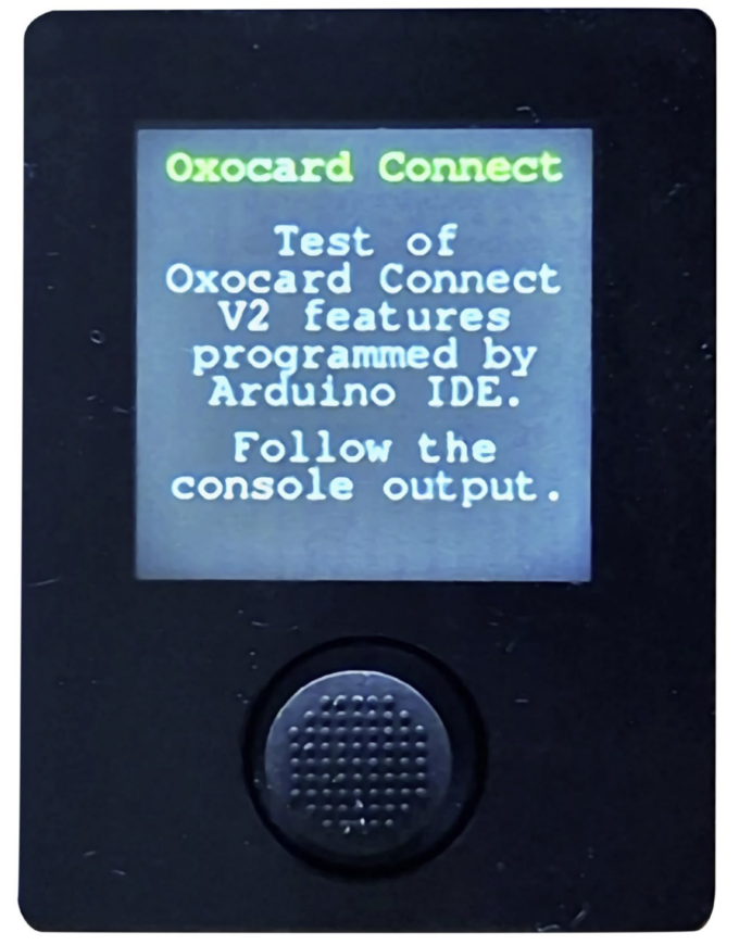 Oxocard Connect with display and joystick