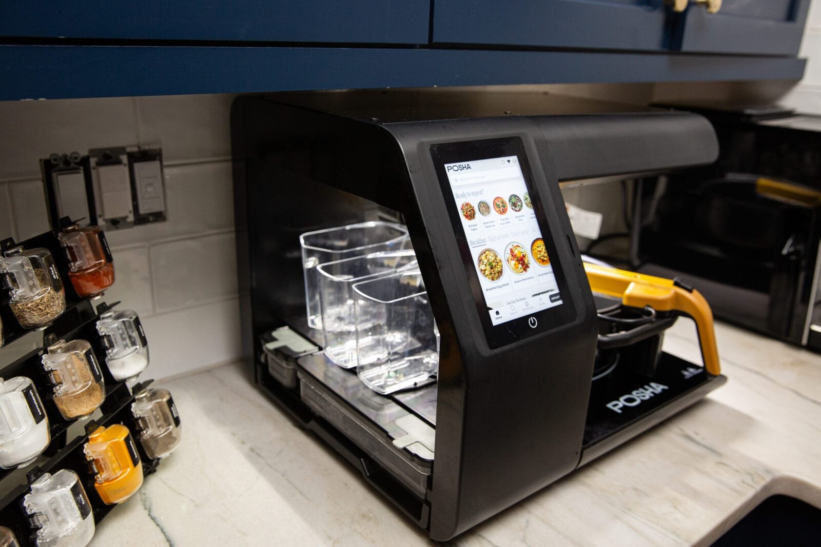 Alt text for the image: "Robot Chef Cooking Dinner"